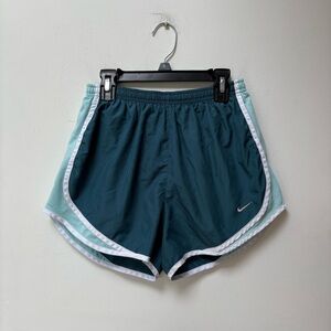 Nike Dark Teal and Aqua Shorts